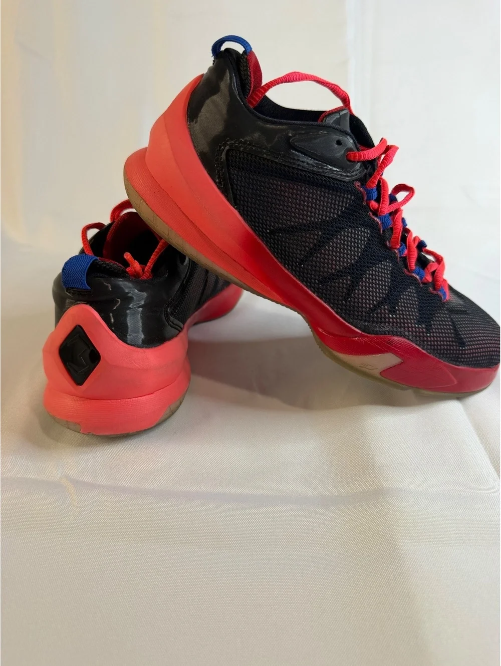 Jordan CP3.X Basketball Shoes Black Red Blue Size 10